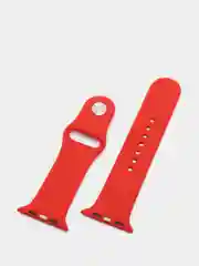 Зеленый силиконовый ремешок + защитная накладка со стеклом на корпус Apple Watch 42 mm