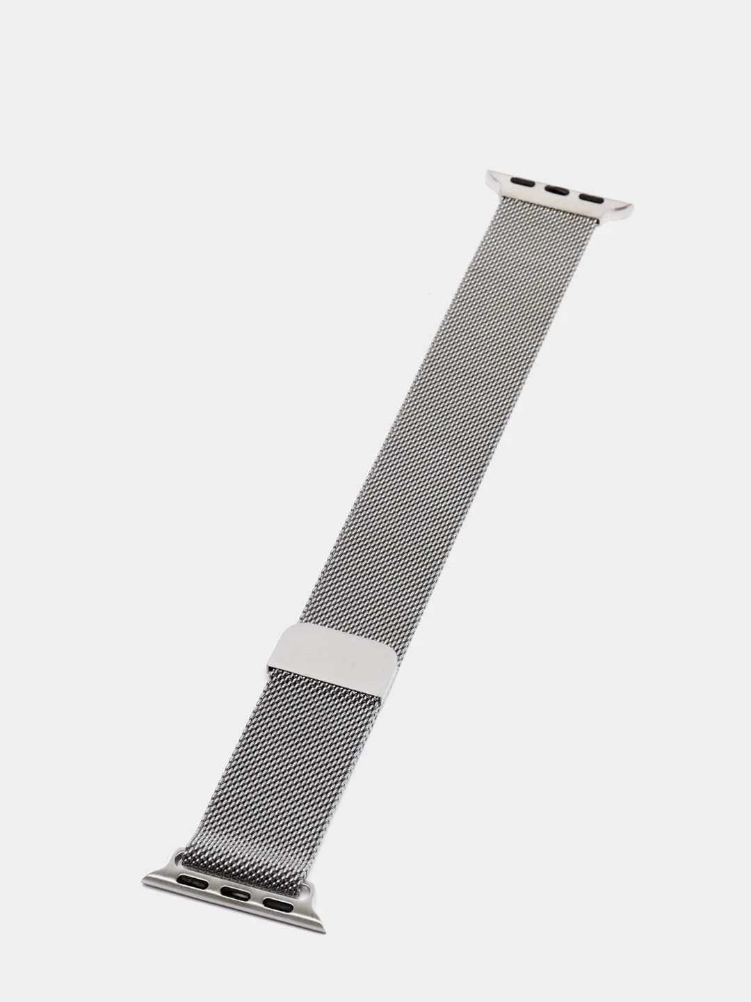 Серебряный ремешок для Apple Watch "Миланская петля"