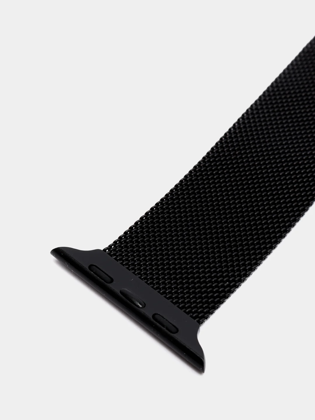 Черный ремешок для Apple Watch "Миланская петля"