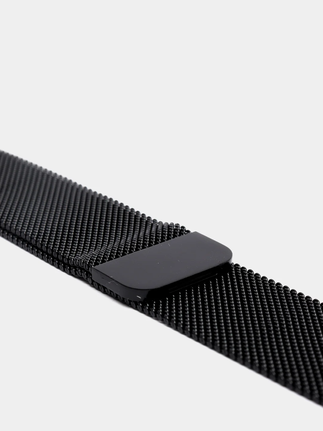 Черный ремешок для Apple Watch "Миланская петля"