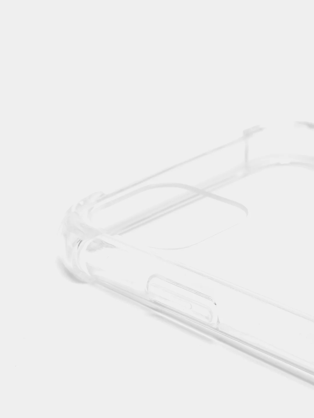 Силиконовый противоударный чехол для iPhone 11 (Прозрачный)