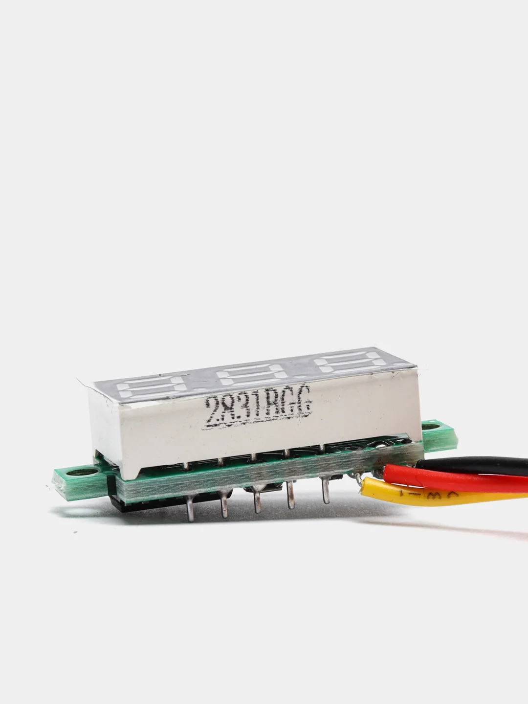 Красный вольтметр 0.28" для Ардуино (Arduino) белый, красный, желтый, зеленый, синий