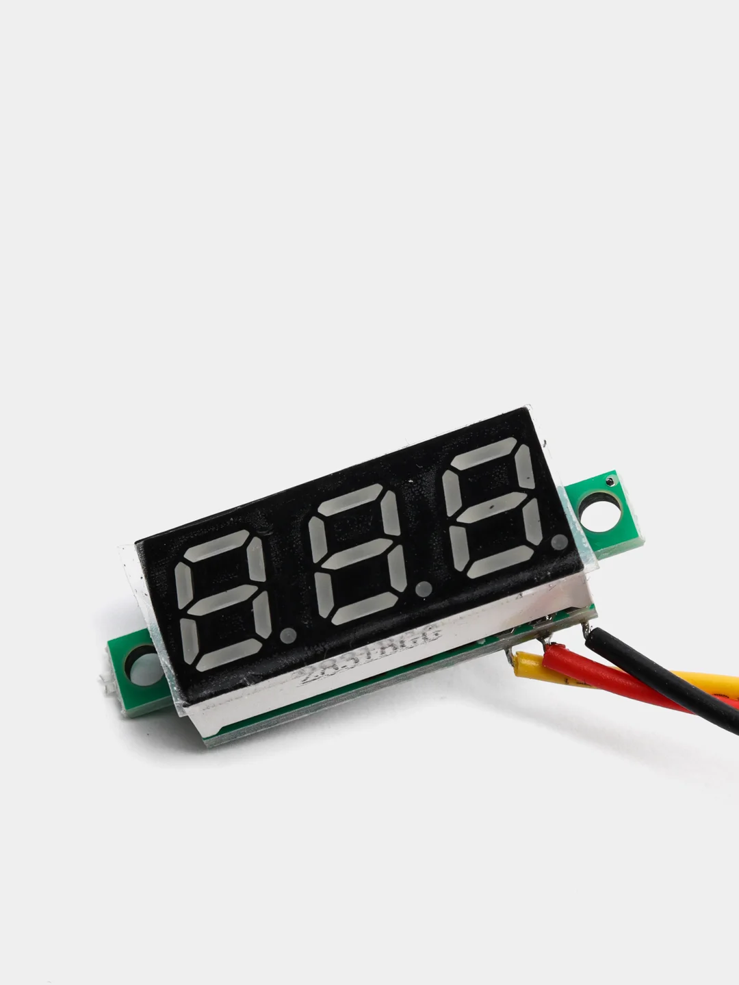 Красный вольтметр 0.28" для Ардуино (Arduino) белый, красный, желтый, зеленый, синий