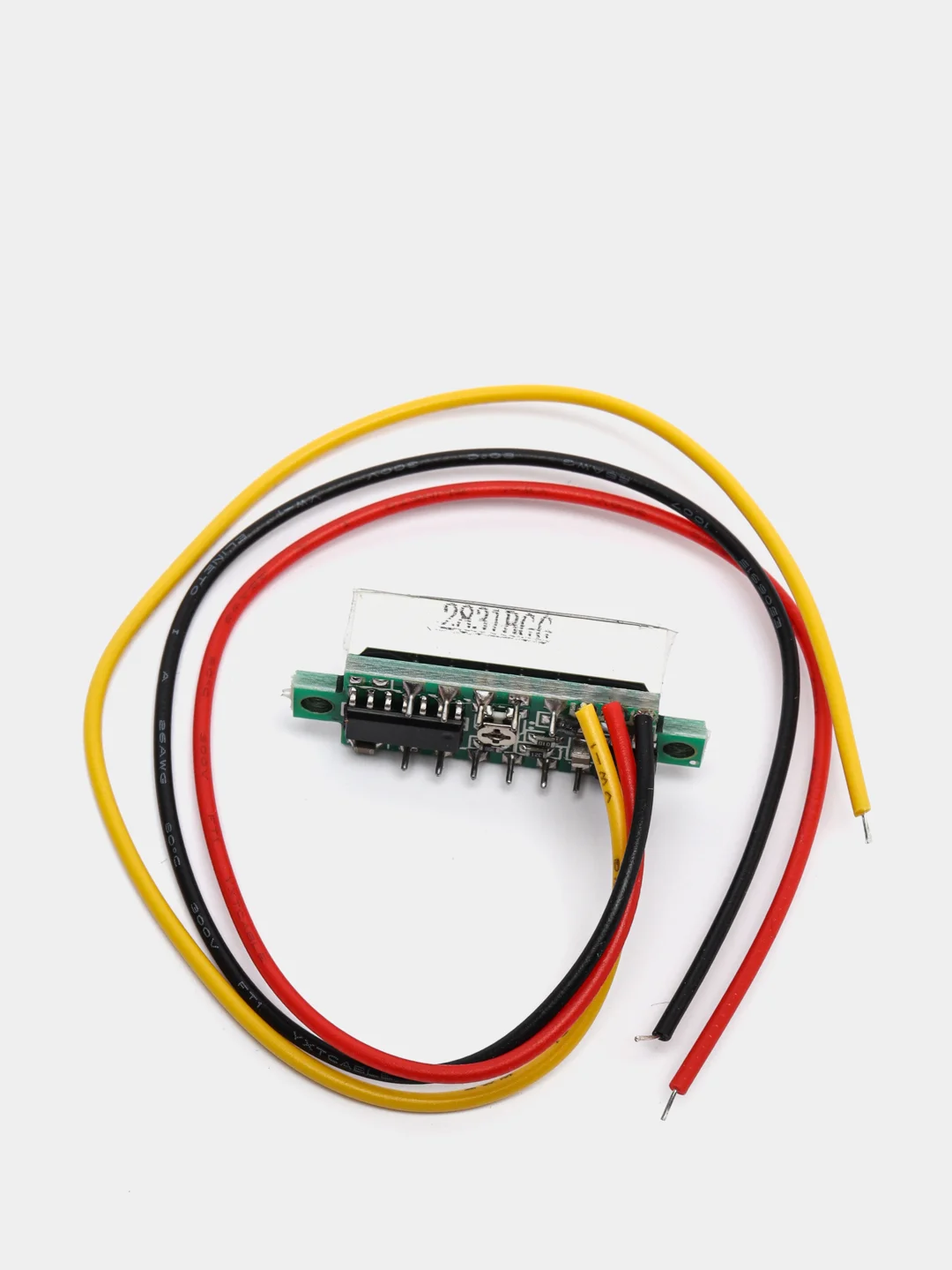 Красный вольтметр 0.28" для Ардуино (Arduino) белый, красный, желтый, зеленый, синий