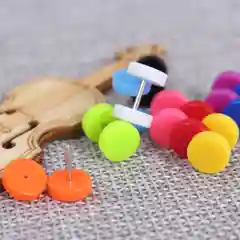 Серьги обманки тоннель
