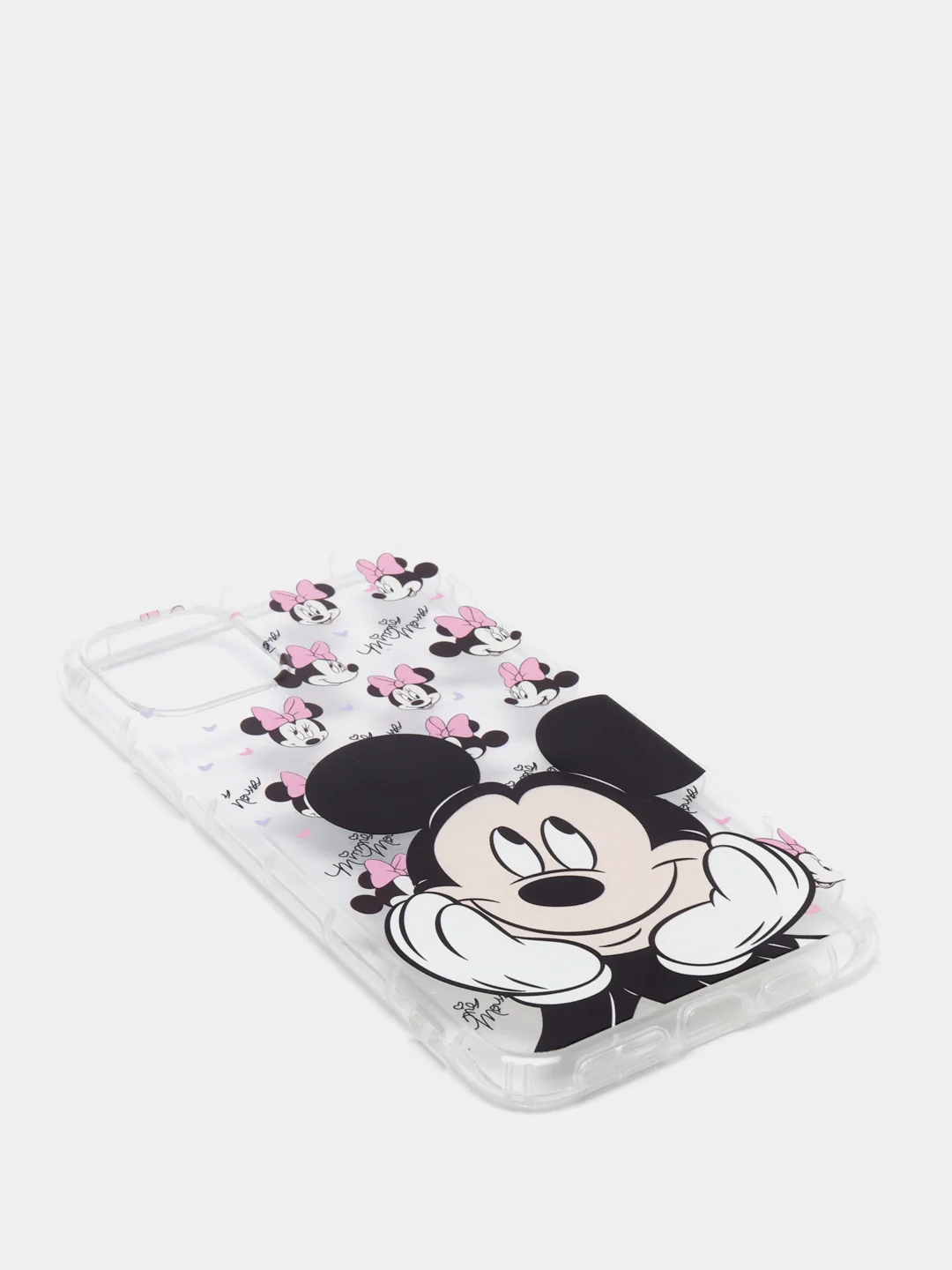 Белый чехол с Микки Маусом для iPhone 11 / 12 Pro Max, 11 Pro, 7 / 8 Plus, 12 / 12 Pro, XS Max