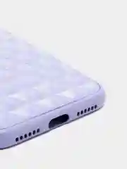 Лавандовый чехол со стразами для iPhone 11PRO, 12PROMAX, 12PRO,  X/XS