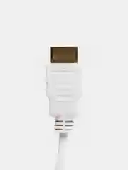 Белый переходник-адаптер HDMI - VGA