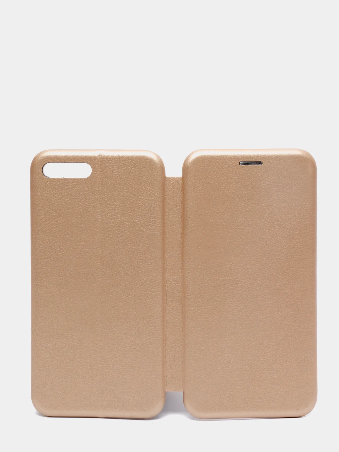 Золотой чехол-книжка на iPhone 6/6s, 6 Plus, 7/8, SE 2020, 7/8 Plus, X, XR, XS Max, 11, 11 Pro Max