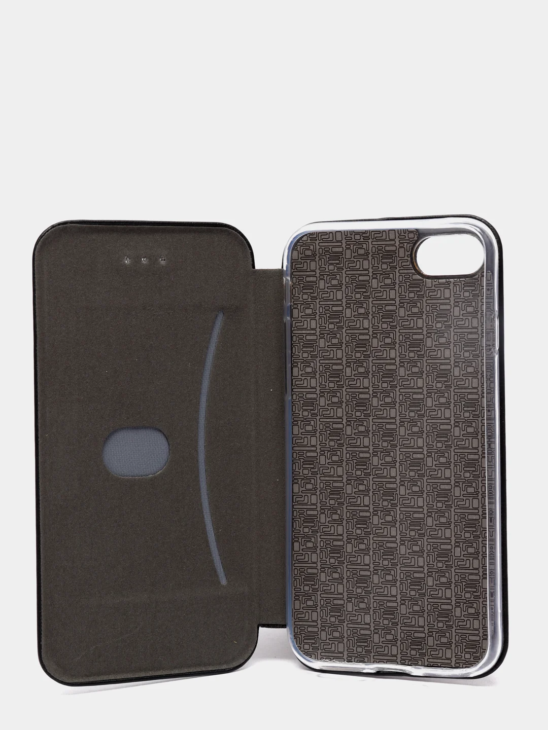 Темно-синий чехол-книжка на iPhone 6/6s, 6 Plus, 7/8, SE 2020, 7/8 Plus, X, XR, XS Max, 11, 11 Pro Max