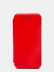 Красный чехол-книжка на iPhone 6/6s, 6 Plus, 7/8, SE 2020, 7/8 Plus, X, XR, XS Max, 11, 11 Pro Max