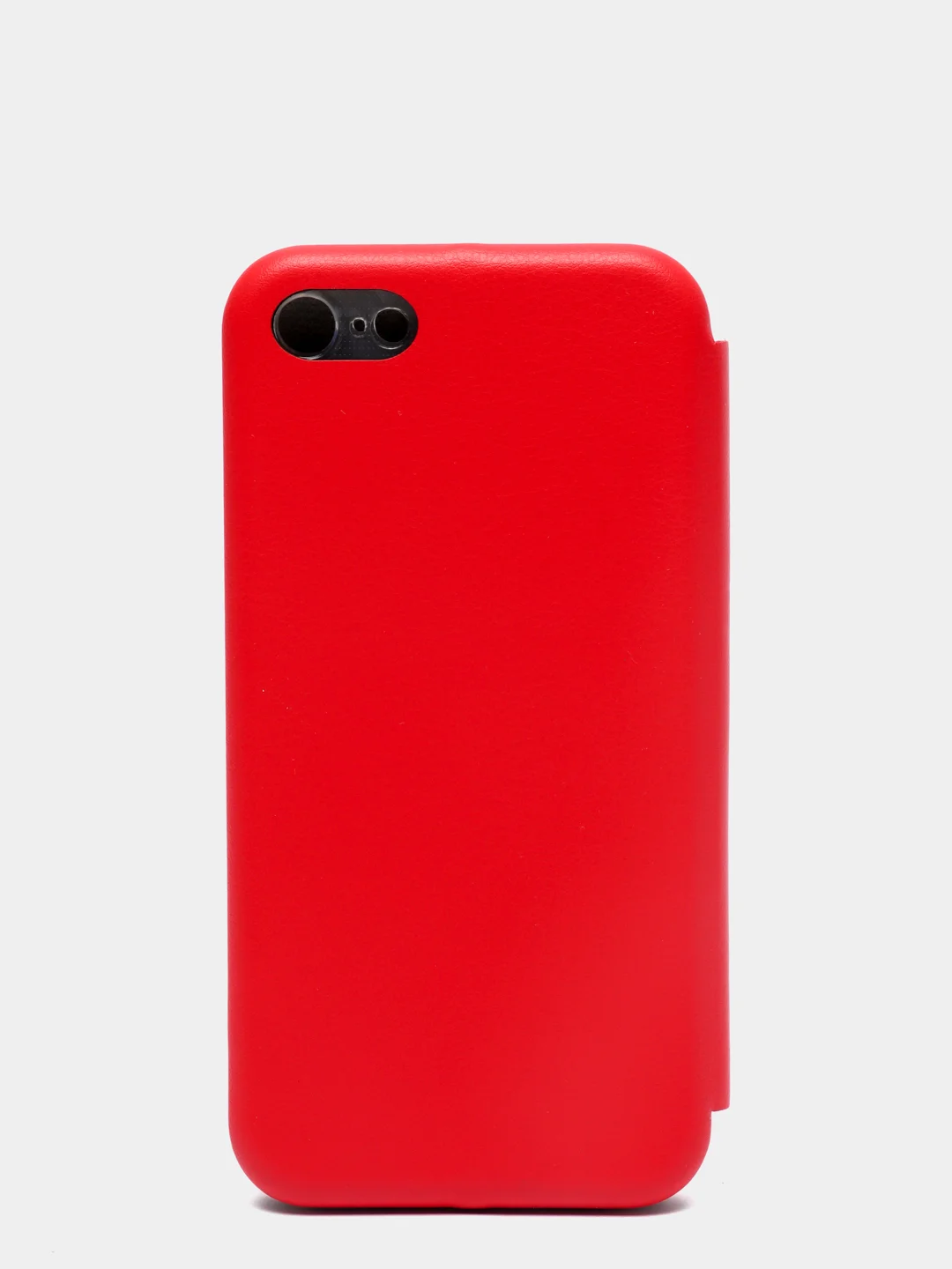 Красный чехол-книжка на iPhone 6/6s, 6 Plus, 7/8, SE 2020, 7/8 Plus, X, XR, XS Max, 11, 11 Pro Max