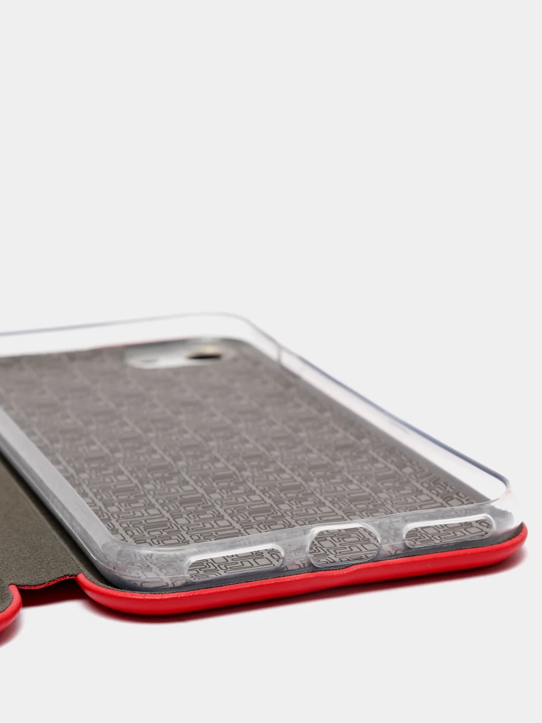 Красный чехол-книжка на iPhone 6/6s, 6 Plus, 7/8, SE 2020, 7/8 Plus, X, XR, XS Max, 11, 11 Pro Max