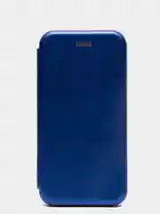 Синий чехол-книжка на iPhone 6/6s, 6 Plus, 7/8, SE 2020, 7/8 Plus, X, XR, XS Max, 11, 11 Pro Max