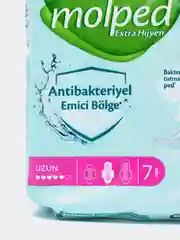 Набор гигиенических прокладок Molped Antibac Long, антибактериальные, 5 капель