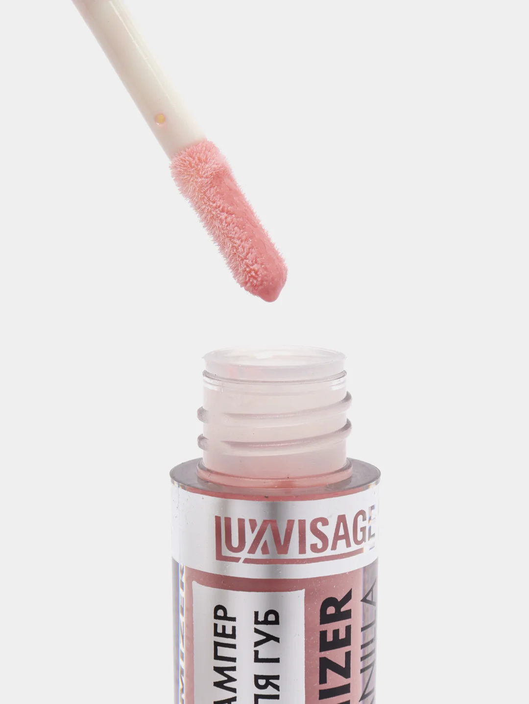 Блеск-плампер для губ LUXVISAGE LIP volumizer hot vanilla тон 303 Baby Pink