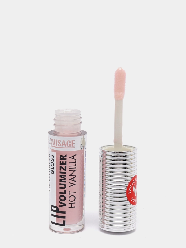 Блеск-плампер для губ LUXVISAGE LIP volumizer hot vanilla тон 302 Milky Pink