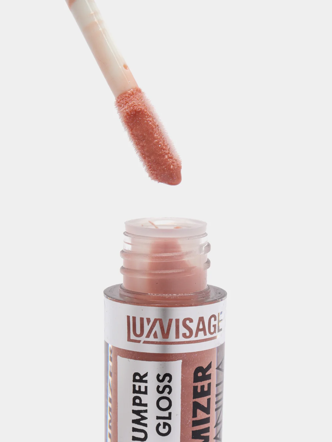Блеск-плампер для губ LUXVISAGE LIP volumizer hot vanilla тон 304 Caramel