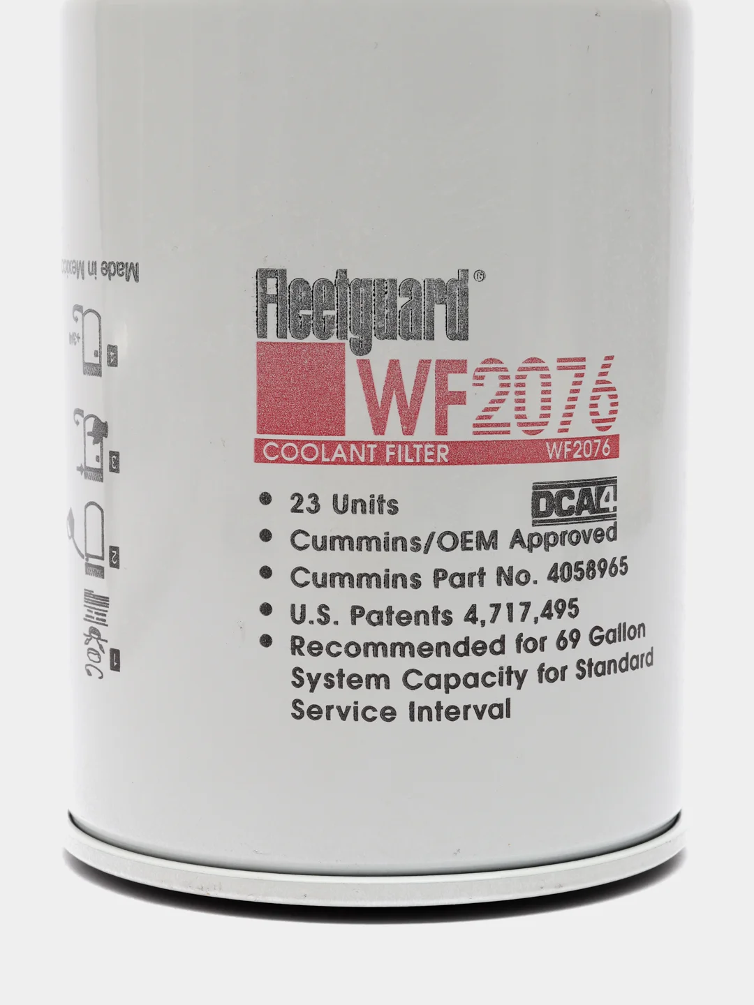 Фильтр для охлаждающей жидкости Fleetguard, WF2076