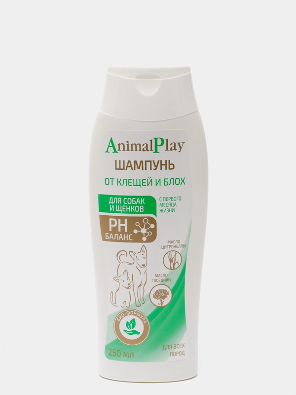 Animal Play шампунь для собак, репеллентный, 250 мл