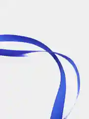 Синий бэйдж для пропуска
