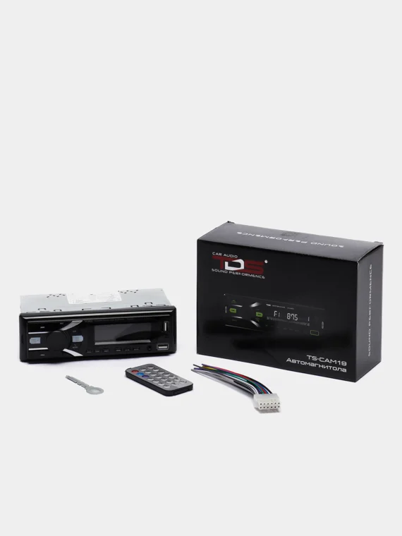 Автомагнитола TDS (bluetooth, usb,microsd, aux, fm, пульт) 4x50 w