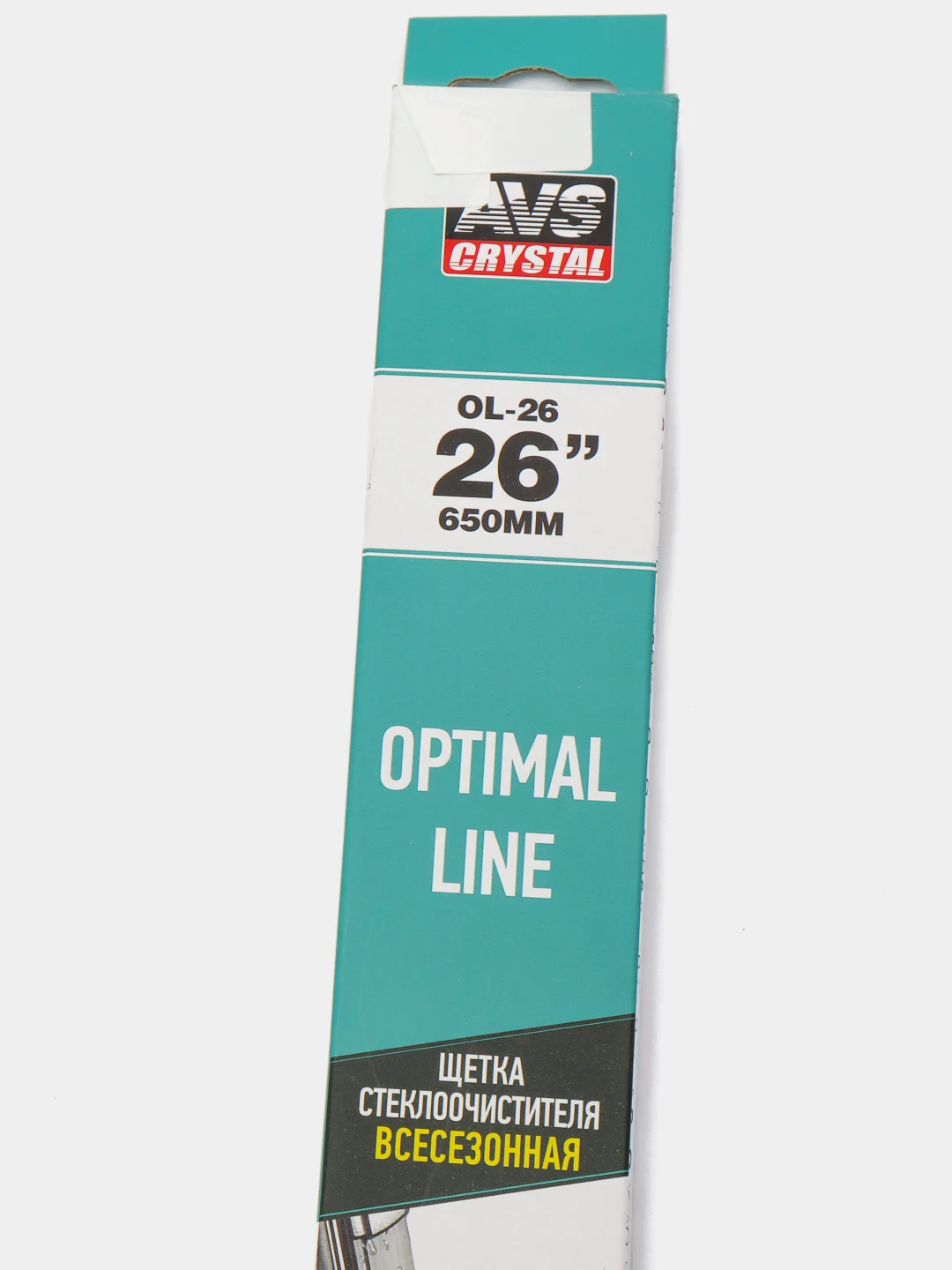 Щетка стеклоочистителя / дворник бескаркасный AVS Optimal Line (крючок) все размеры
