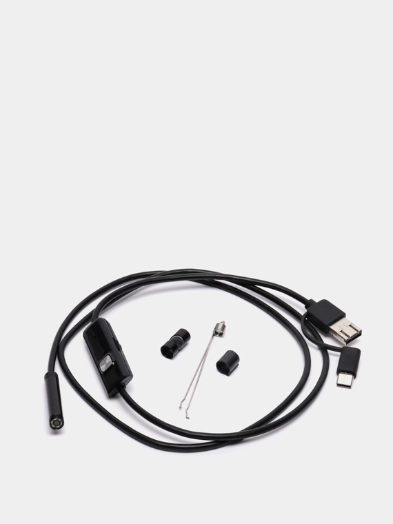 Эндоскоп камера, Type-C, microUSB, USB