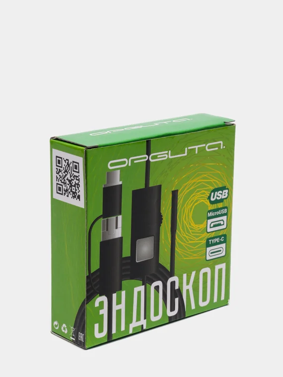 Эндоскоп камера, Type-C, microUSB, USB