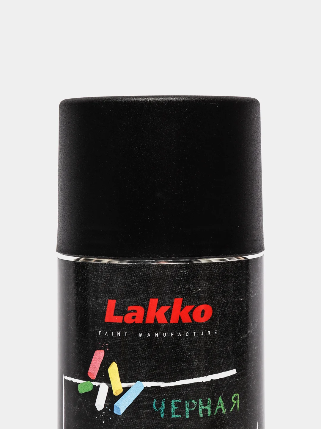 Грифельная краска (покрытие с эффектом меловой доски), чёрная, аэрозоль, 520 мл