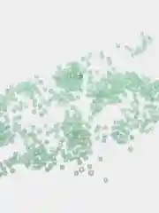 Голубой бисер стеклянный глянцевый, 30 г