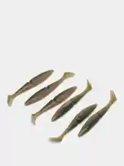 Зелёный хаки приманка мягкая Sawamura OneUp Shad 4 дюйма