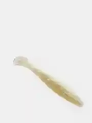 Белый приманка мягкая Sawamura OneUp Shad 4 дюйма