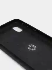 Черный чехол для Samsung A01 Core с кольцом