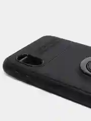 Черный чехол для Samsung A01 Core с кольцом