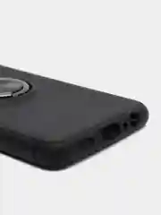 Черный чехол для Samsung A01 Core с кольцом