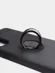 Темно-синий чехол для Samsung A72 с кольцом