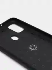 Черный чехол для Samsung M30s с кольцом