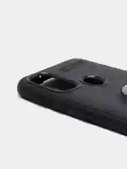 Черный чехол для Samsung M30s с кольцом