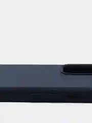 Синий меланж чехол Silicone Case силиконовый с микрофиброй IPhone 5/5s/SE 6/6s 7/8 7+/8+ X/XS / 11 / 12
