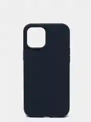 Синий меланж чехол Silicone Case силиконовый с микрофиброй IPhone 5/5s/SE 6/6s 7/8 7+/8+ X/XS / 11 / 12