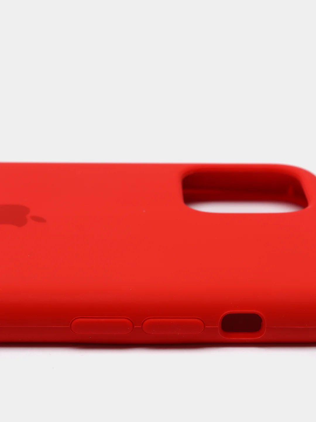 Красный силиконовый чехол для Айфон 6/6s, 7/8, 7+/8+, X/Xs, Xr, 11, 11Pro, 11ProMax