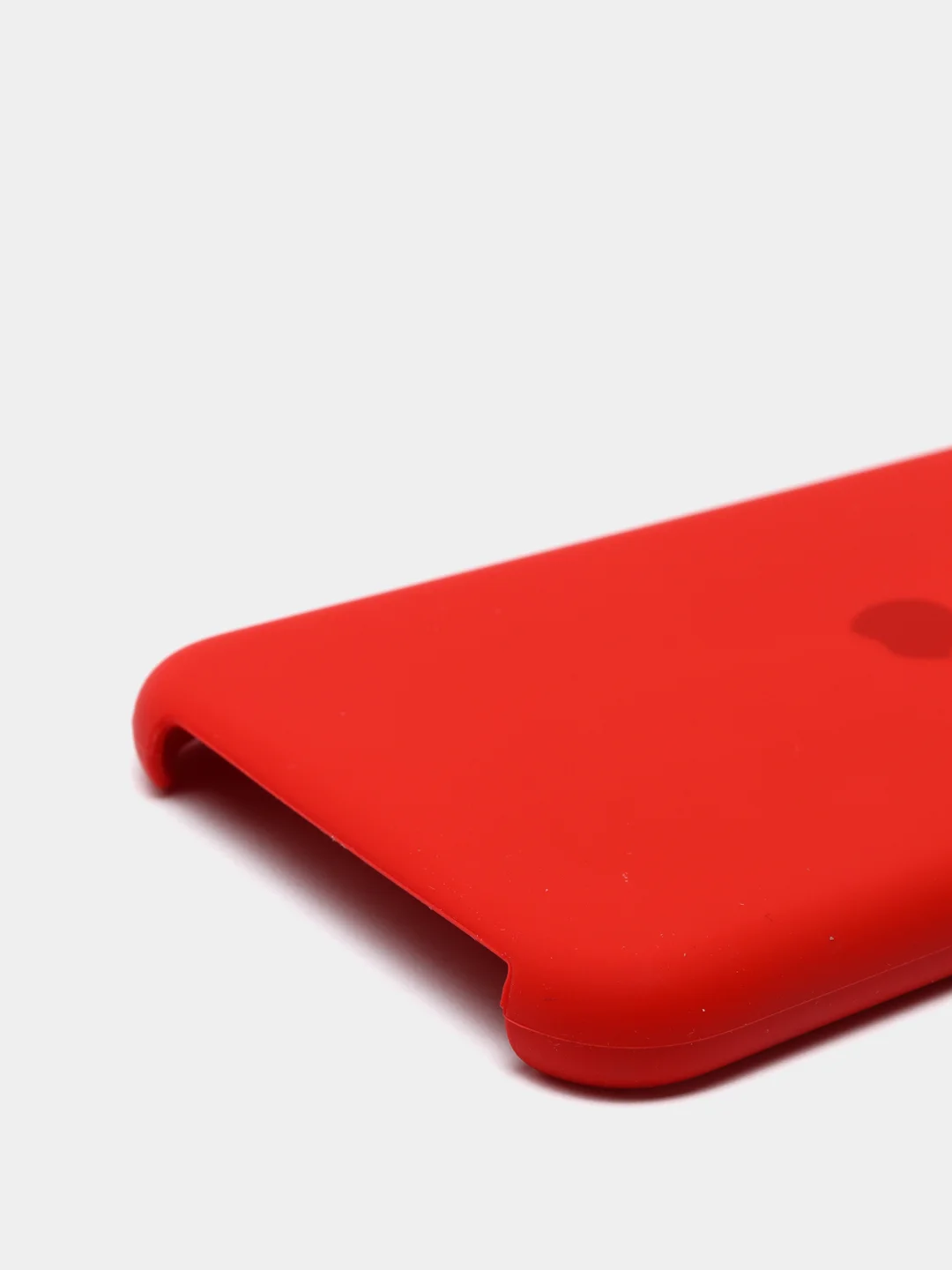 Красный силиконовый чехол для Айфон 6/6s, 7/8, 7+/8+, X/Xs, Xr, 11, 11Pro, 11ProMax