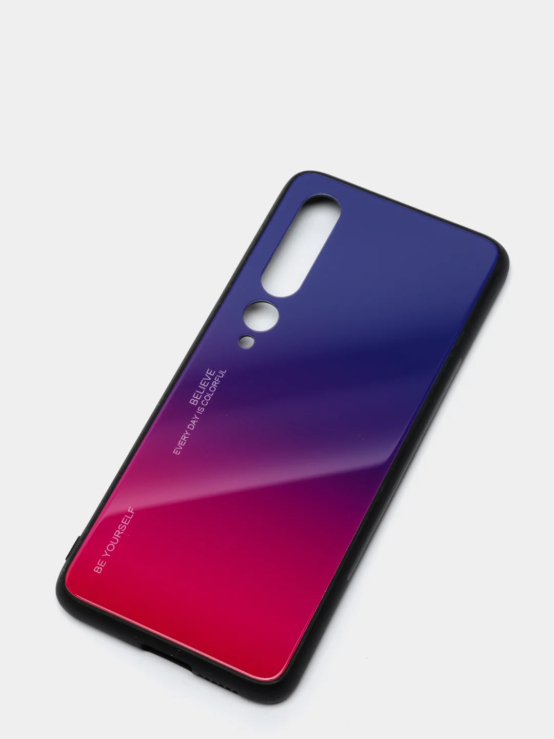 Темно-синий градиентный чехол из закалённого стекла для Xiaomi Redmi 7A,8A,6A,8,Note 8,7,8T,10,K20,9T