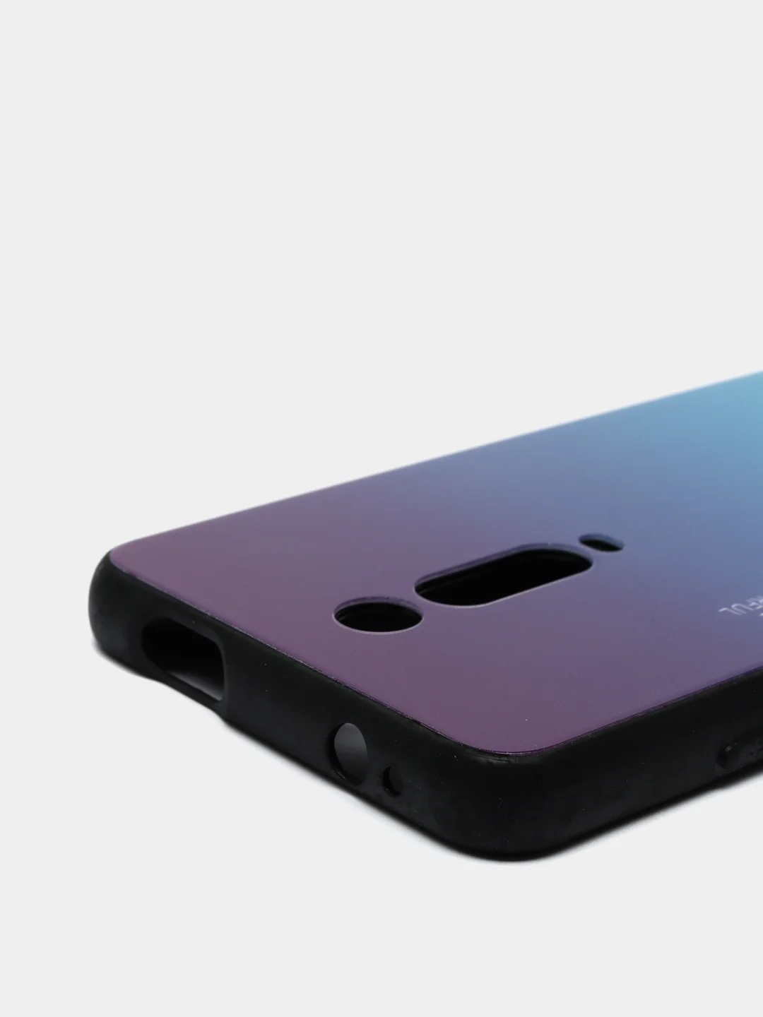 Фиолетовый градиентный чехол из закалённого стекла для Xiaomi Redmi 7A,8A,6A,8,Note 8,7,8T,10,K20,9T