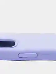 Лавандовый чехол Silicone Case силиконовый с микрофиброй IPhone 5/5s/SE 6/6s 7/8 7+/8+ X/XS / 11 / 12