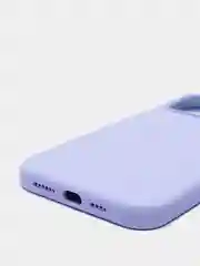 Лавандовый чехол Silicone Case силиконовый с микрофиброй IPhone 5/5s/SE 6/6s 7/8 7+/8+ X/XS / 11 / 12