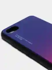 Темно-синий градиентный чехол из закалённого стекла для Xiaomi Redmi 7A,8A,6A,8,Note 8,7,8T,10,K20,9T