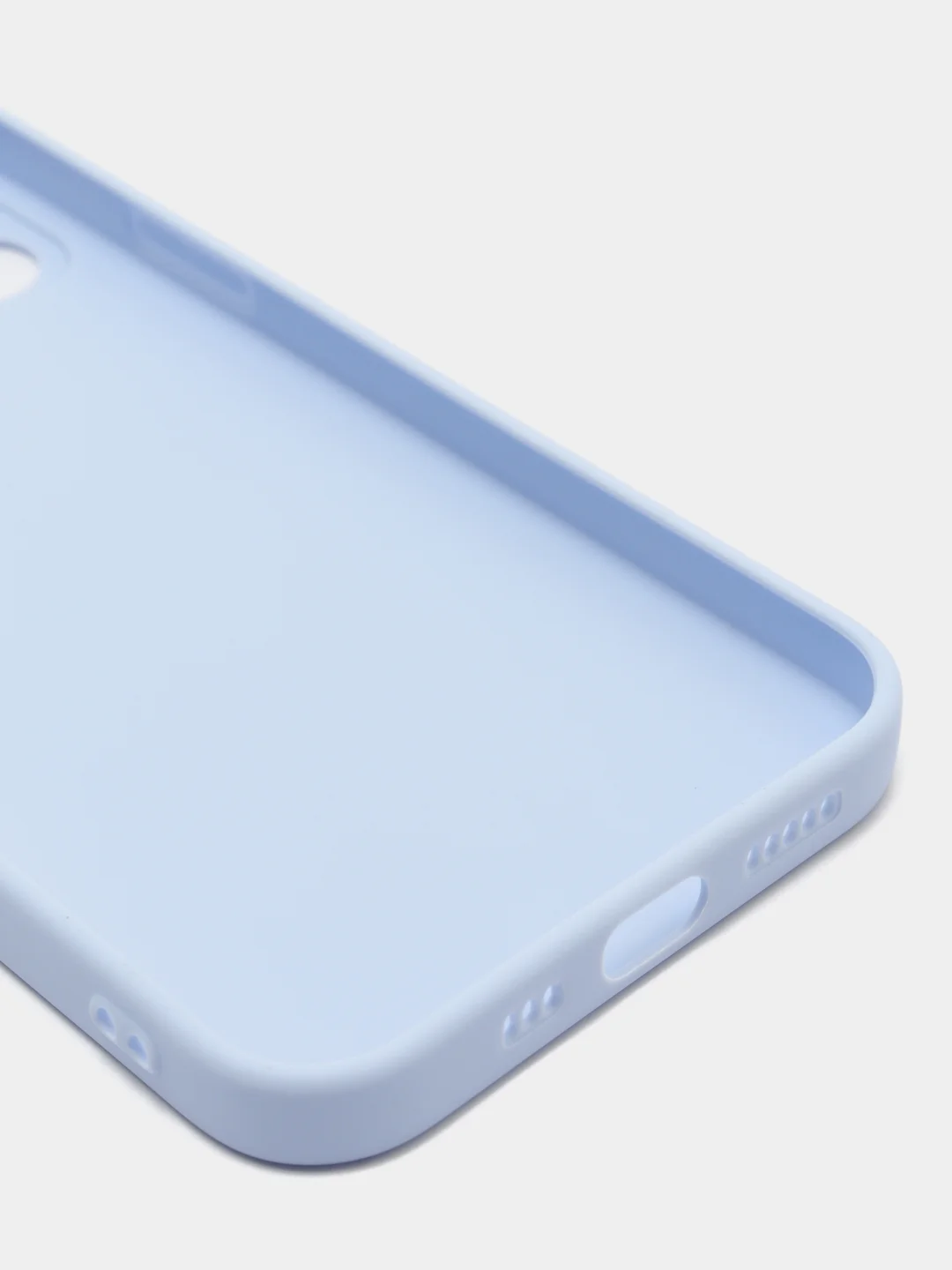 Лавандовый чехол-накладка для Apple iPhone Xr, 11, 12, 12 Pro, с защитой камеры, силиконовый