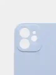 Лавандовый чехол-накладка для Apple iPhone Xr, 11, 12, 12 Pro, с защитой камеры, силиконовый